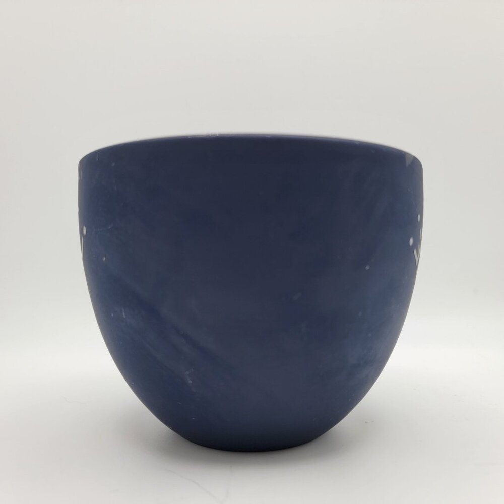 Mystic Navy “All-Seeing Eye” Ceramic Mug – Wide Bowl Style – Modern Boho Celesti - Picture 4 of 6